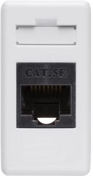 Gewiss Presa Rj45 - 4 Coppie - Categoria 5e - Utp - Toolless - 1 Modulo - System White