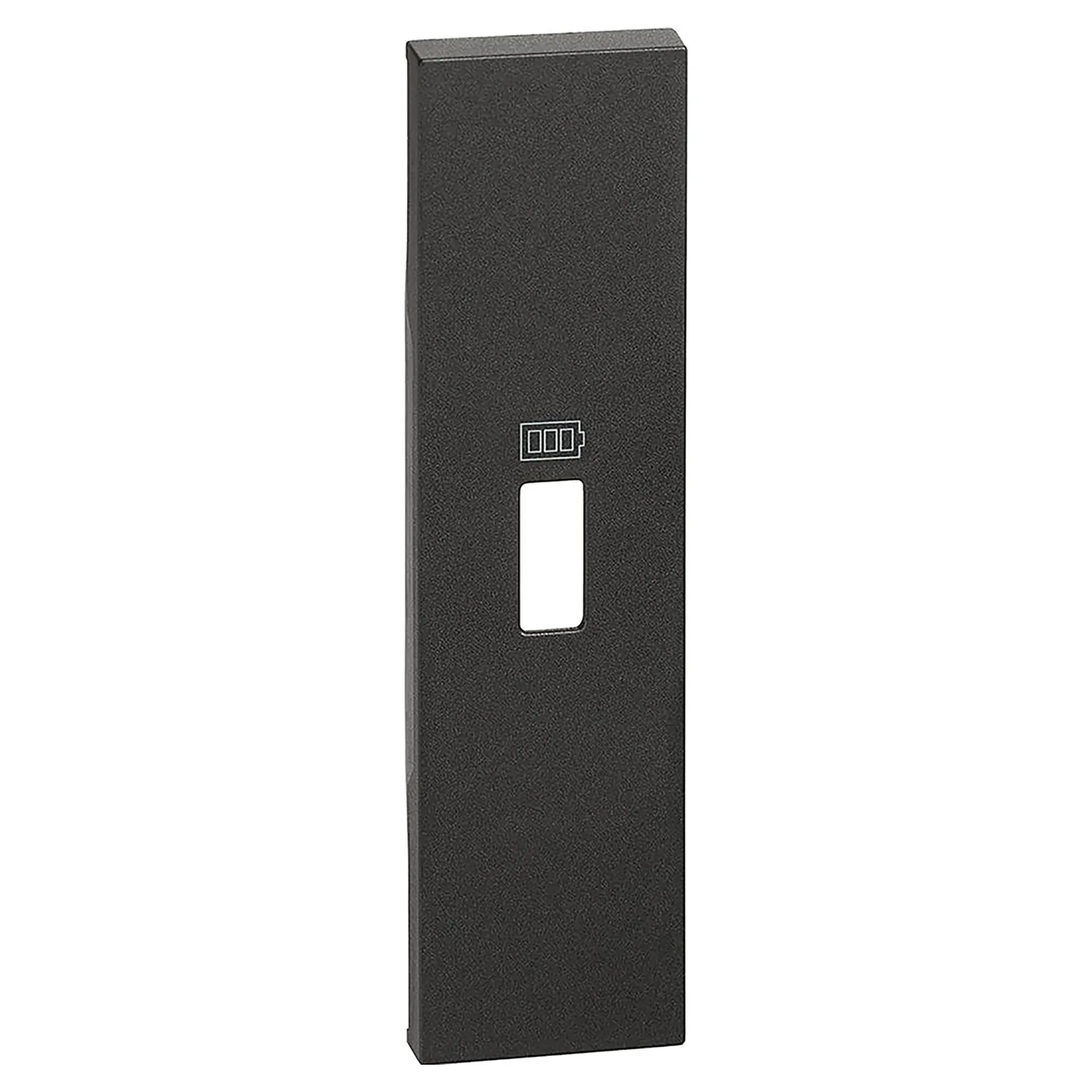 BTicino COVER USB  LIVING NOW 1 MODULO COLORE NERO