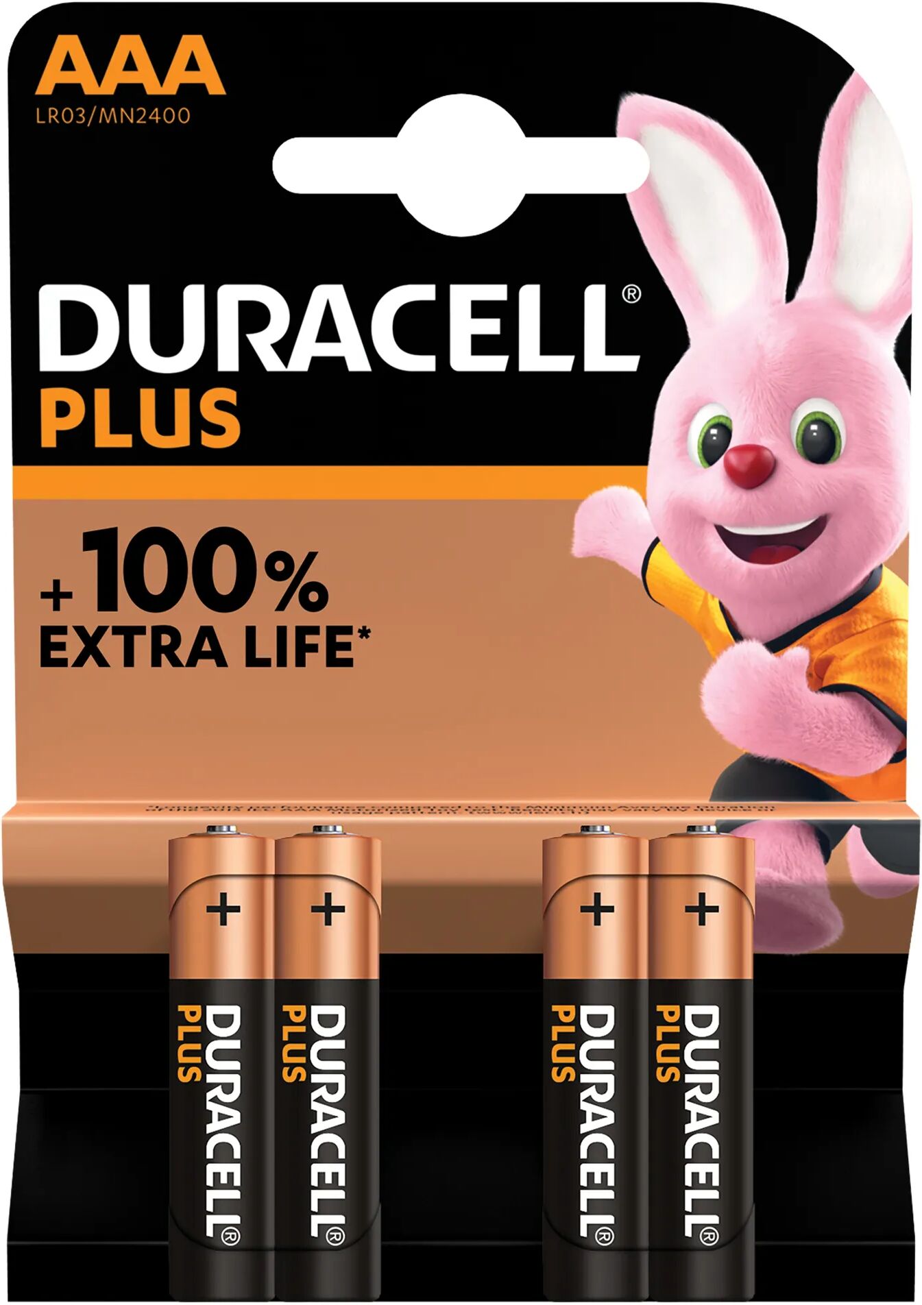 Tecnomat 4 BATTERIE DURACELL MINISTILO AAA ALCALINE 3MN2400 PLUS100