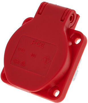 PCE 105-0r S-Nova Socket Red Red