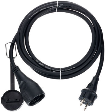 Stairville Power Cord H07RN-F 3m 1,5 mmÂ² Black