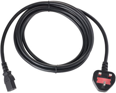 the sssnake Powercord UK C13 3m Black