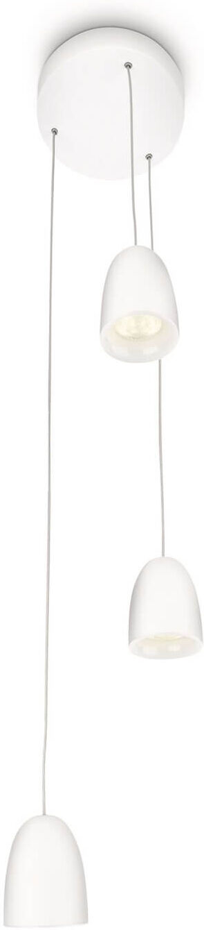 Philips myLiving Wolga Hanglamp Wit (3 lampen)