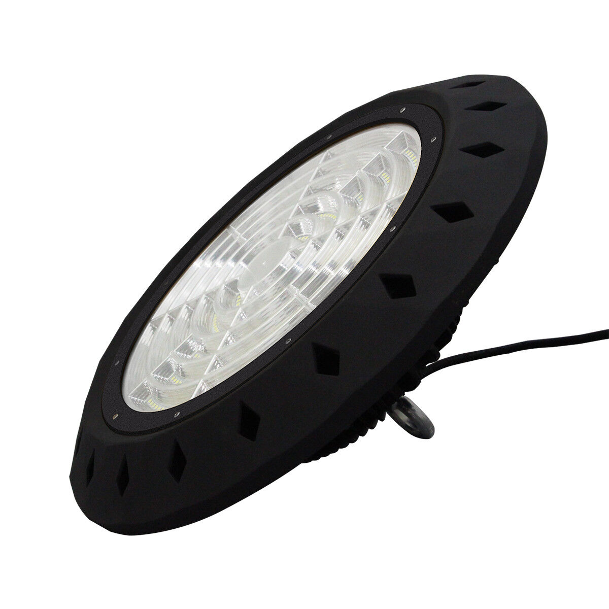 BES LED LED UFO High Bay 100W - Aigi - MEAN WELL Driver - Magazijnverlichting - Waterdicht IP65 - Helder/Koud Wit 5700K - Aluminium