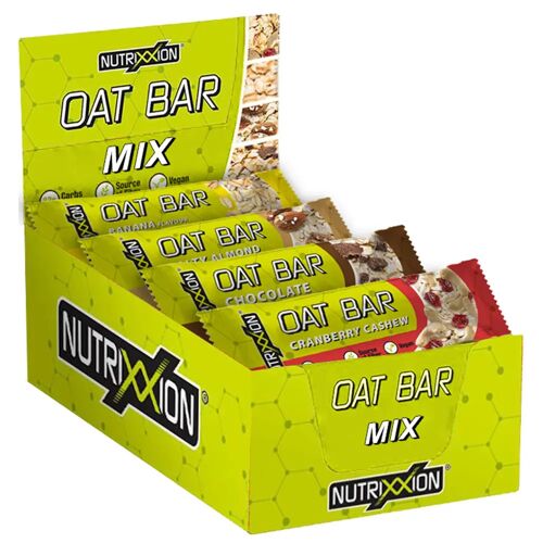 NUTRIXXION Energy Bar Oat Mixed 20 Stuk/doos reep, Energierepen, Prestatievoedin male