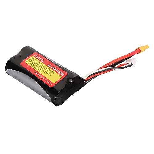 Tuwei RC-graafmachine Lipo-batterij, RC-graafmachinebatterij 7,4 V 2000 MAh Overbelastingsbescherming voor RC-graafmachine Onderhoud