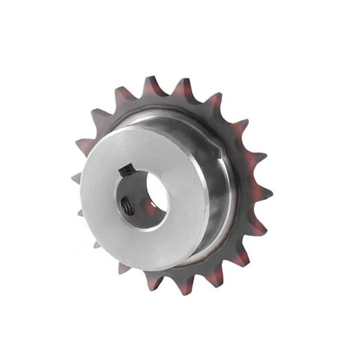 GRQKJ Toestel voor industriële machines, industriële aan 1 stks 08B 40 Tanden Chain Gear Staal 40 T Industriële Drive Tandwiel Boring 18/20/22/24/25/28/30/32/35/38/40/42/45/48/50mm (Size : 32mm (keyway 10m