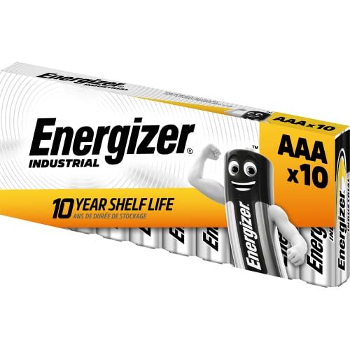 Energizer Industriële batterijen AAA LR03 1,5 V (verpakking van 10 stuks)