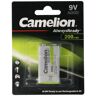 Camelion 9V, HR6F22 NiMH-batterij met 200mAh, altijd gereed met lage zelfontlading, gebruiksklare batterij, i