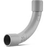 REV Buisboog voor lege buis, stangbuis, PVC buis buigen 90° Ø16mm, ISO boog EN16-3 stuks, -5 °C tot +60 °C, grijs