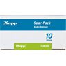 Kopp Profipack met 10 stuks 1-voudig frame Europa crème-wit, 401513015