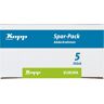 Kopp Profipack met 5 stuks 2-voudig frame Europa crème-wit, 401901018