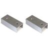 Sarpoer Materiaal Van Aluminium Fotovoltaïsche Rails Railconnector Zonnemodule Railconnector voor Fotovoltaïsche Montagerail 2 Stuks