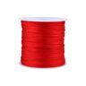 Hyuduo 100 Mx 0,8 Mm Nylon Chinese Knoop Koord, Nylon Koord Koord Knopen Koord Draad Koord Rood Voor Handgemaakt Huishouden