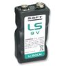 Saft PP3 lithium thionylchloride 9V batterij, 1,2 Ah x 1 stuk