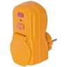 Brennenstuhl 1290631 adapter stroomschakelaar 30 mA 1P + N + T 16 A 230 V IP54, oranje