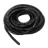 Maclean MCTV-685 B Flexibele kabelspiraal spiraalband kabelslang bundelbereik wikkelslang 3m (8,7 x 10mm, zwart)