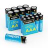 Maplin 10x AA LR6/10x AAA LR03 1.5V Alkaline Batterijen 7 Jaar Houdbaarheid Hoge Prestaties