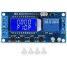 Zunate Vertragingsrelaismodule, tijdvertragingsrelaismodule, 5 V, 12 V, 24 V, uitschakelvertragingstimermodule, 0,01 s-9999 min met LCD-display