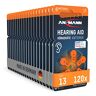 Ansmann 13 (oranje 120 stuks in voordeelverpakking) type 13 P13 PR48 ZL2 Made in Germany zink-lucht 1,4 V gehoorapparaat batterij gehoorapparaat assistent