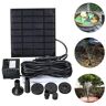 PUCHEN 7V 1.5W Solar Water Pump Fountain Plants Watering Power Fountains Pool Home Garden Fish Pond Waterpump