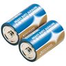 Draper 61836 alkalinebatterij type D 2 stuks