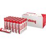 Viking Batterij Longlife Alkaline AA Alkaline 1.5 V 28 Stuks - Grijs, oranje