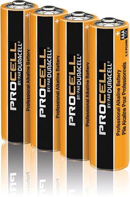 Duracell Procell Industrial AAA Batterij (4 stuks)