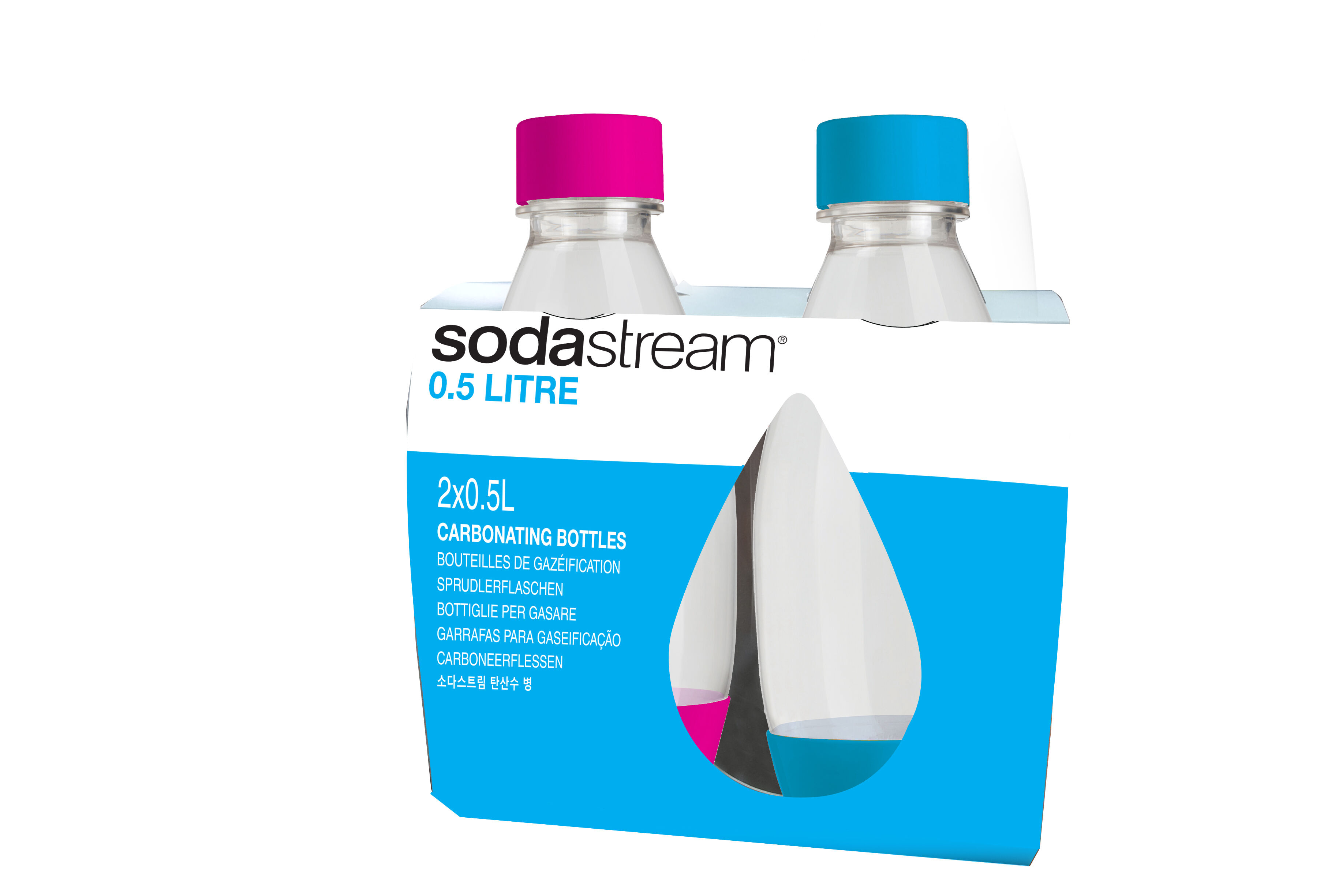 Sodastream Soda Club Duo Pack Flessen 0.5L 174820