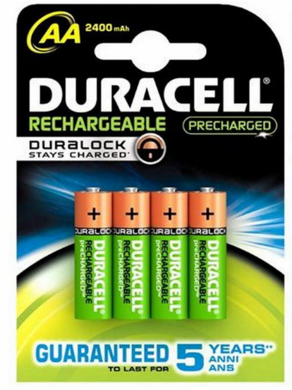 Duracell AA Recharge Ultra 4 st Batterijen