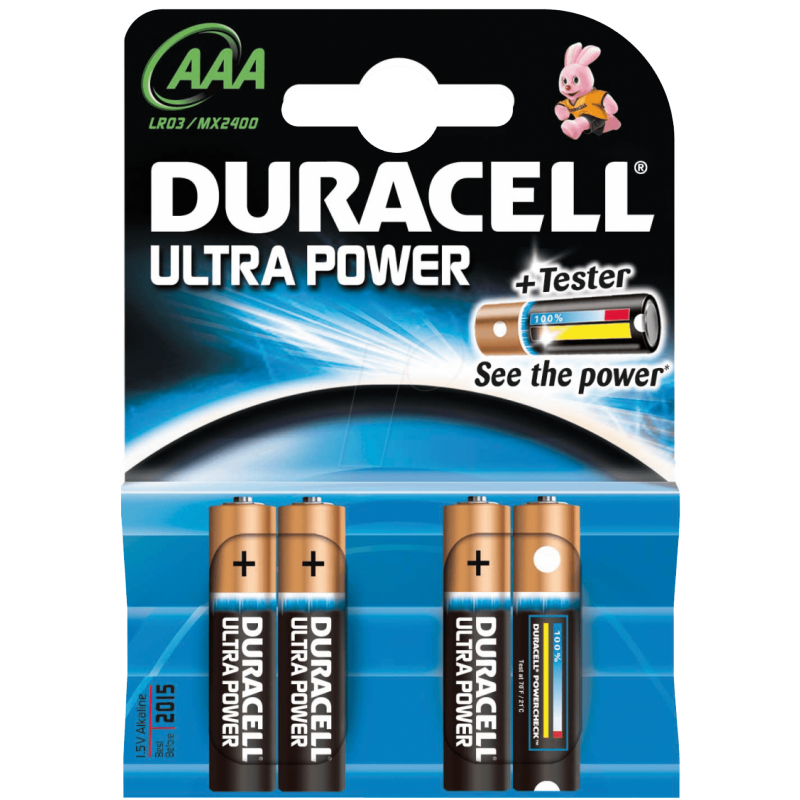 Duracell AAA Duralock Ultra 4 st Batterijen