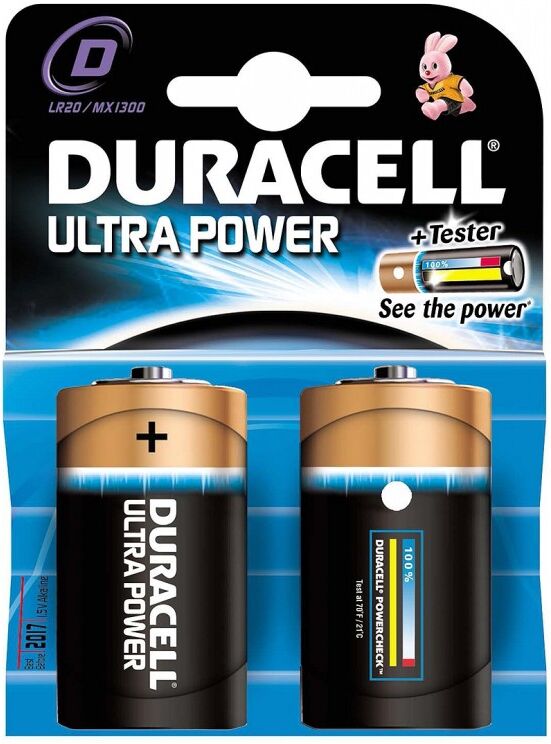 Duracell Ultra Power MX1300 2 st Batterijen