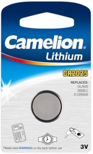 Camelion batterij knoopcel Lithium 3V CR2025 per stuk - Zilver