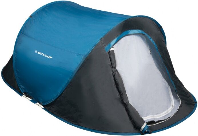 Dunlop pop uptent tweepersoons 255 x 155 x 95 cm blauw - Blauw