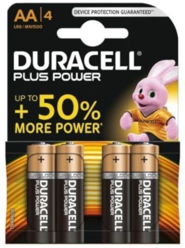 Duracell batterijen AA DuraLock 1.5V zwart/bruin 4 stuks - Zwart,Bruin