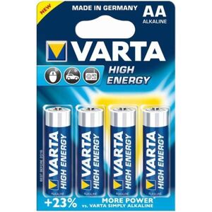 Batteri AA 4-pack Varta High Energy