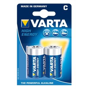 Varta High Energy Batteri C LR14 2-pack