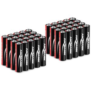 Set of 40 x Micro AAA LR03 - Ansmann INDUSTRIAL Alkaline Batteries - 1.5 V 1501-0004-SET1