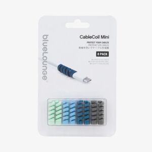 Bluelounge Cablecoil Mini, 8-Pakk, Ombre Blue