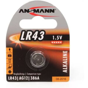 Ansmann  B-Vare Akaline Knappebatteri Lr43