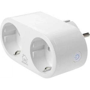 Deltaco Smart Home Wifi Strømbrytare 2xcee 7/3