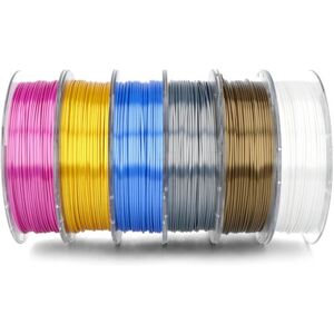 Silke Filament Startpakke Pla 1,75 Mm - Sett Med 6x0,33 Kg