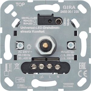 Micro Matic Gira Dimmer System 3000 Led Dimmer Universal Trykk/vri Komfort