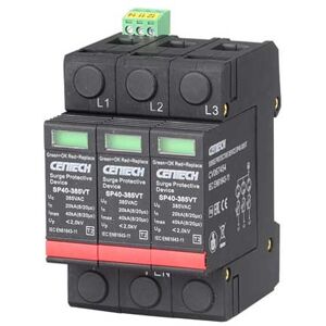 Cenika Overspenningsvern 4p Type 2 275v Gdt M/signalkontakt Cv067478