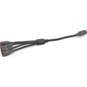 BioLite 4x1 Solar Chaining Cable Black OneSize, Black