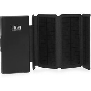 Urberg Solar Powerbank 8W Black OneSize, Black