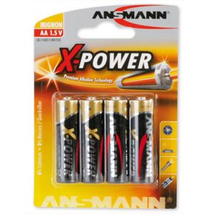 Batterier AA 4 pk X-Power