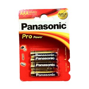 Panasonic AAA-batterier 4pk