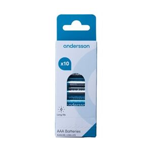 Andersson LR03 AAA Long Life Alkaline 10pcs