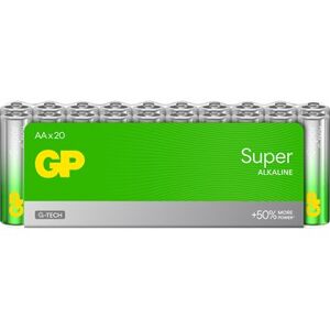 GP 20-pack Super Alkaline AA-batteri, 15A/LR6